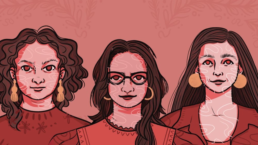 Illustration: Ana Lorena Delgadillo, Marcela Turati und Mercedes Doretti © Amnistía Internacional México
