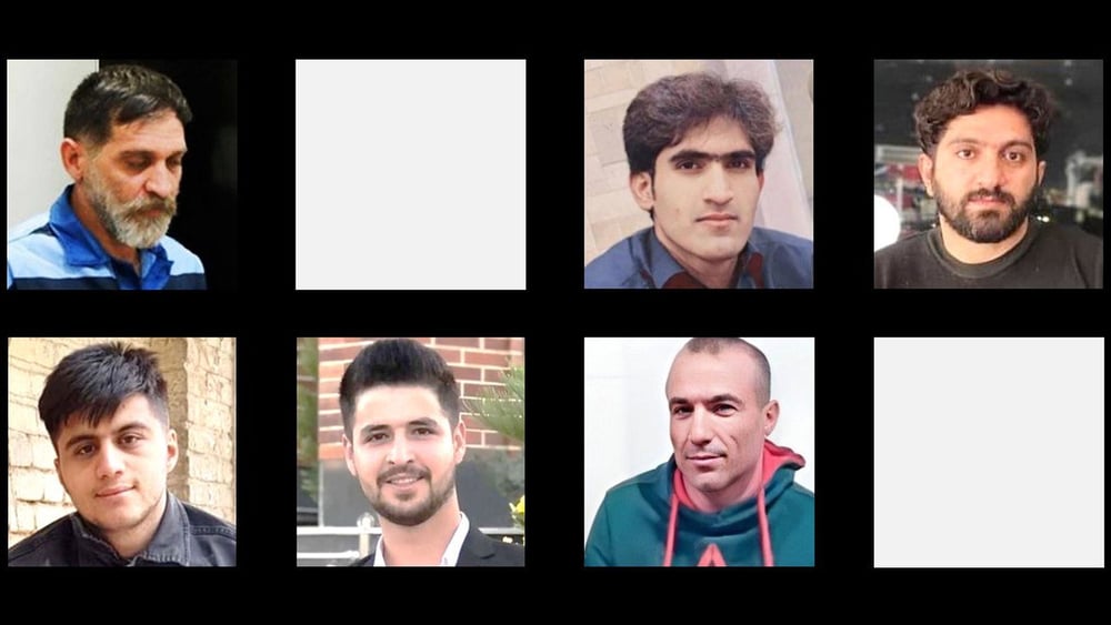 v.l.n.r. oben: Manouchehr Mehman Navaz, ..., Mansour Dahmardeh, Reza (Gholamreza) Rasaei / v.l.n.r. unten: Mahan (Sedarat) Madani, Mohammad Ghobadlou, Mojahed (Abbas) Kourkouri, ... © Privat