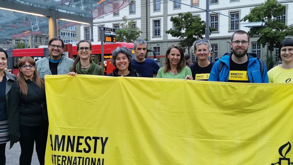 Die Amnesty Gruppe Bern © AI