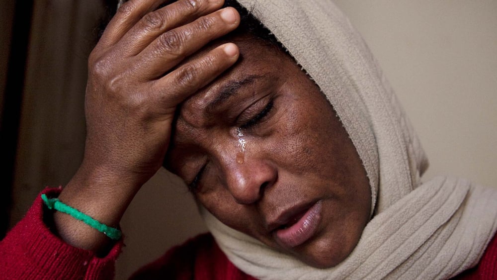 Die Eritreerin Mikaila, Mutter von zwei in der Schweiz geborenen Kindern, hat nach langem Warten die Hoffnung verloren, in der Schweiz bleiben zu dürfen. © Jacek Pulawski