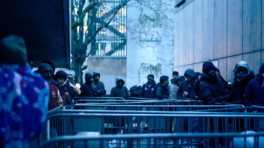Asylsuchende in Belgien © Bert Blondeel for Vluchtelingenwerk Vlaanderen