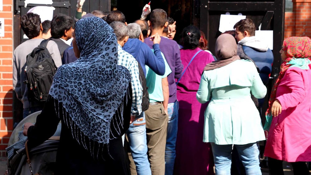 Registrierung von Flüchtlingen in Berlin ©Julia Weiss