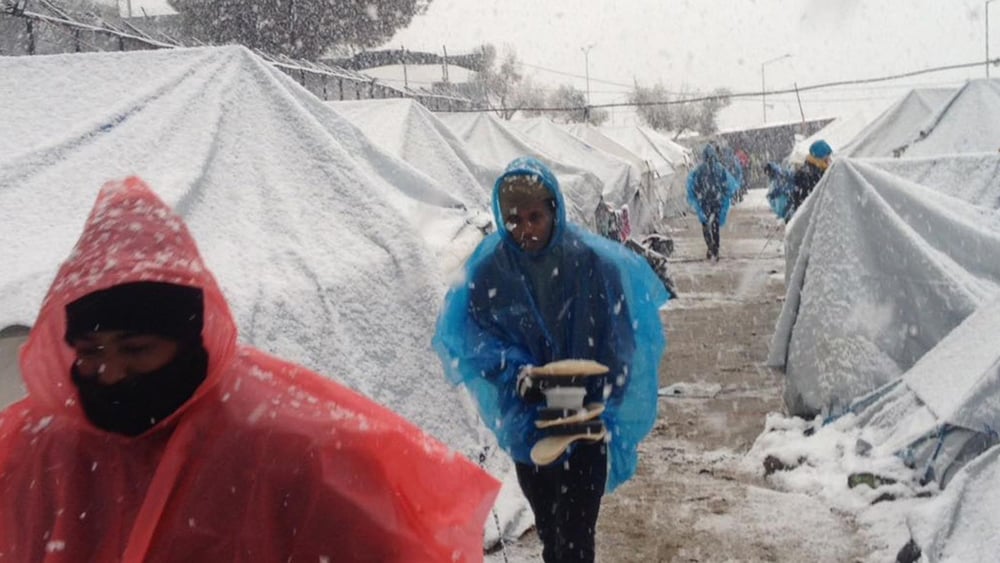 Moira, Griechenland, Januar 2017 © Ihab Abassi/MSF