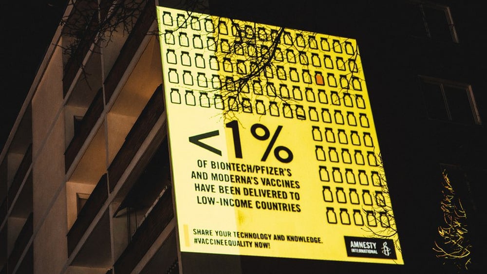 Nicht überall haben die Menschen den gleichen Zugang zum Schutz vor Covid-19 © Amnesty International Deutschland