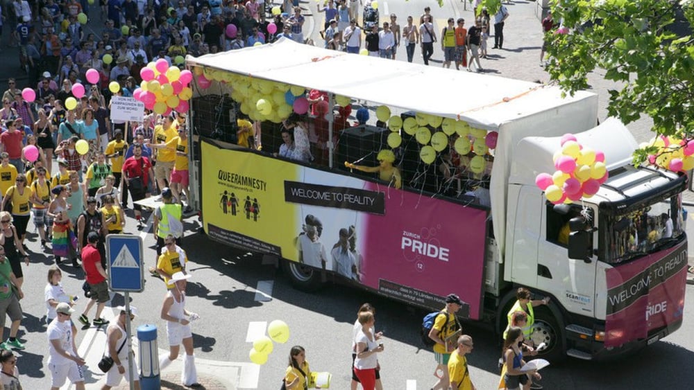 Queeramnesty an der Zurich Pride 2012