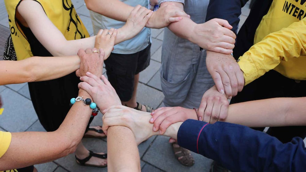 Gemeinsam sind wir stark: Kampagne gegen Folter © Amnesty International