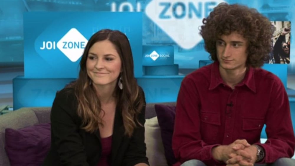 Nathalie und David in der JoiZONE © JOIZ