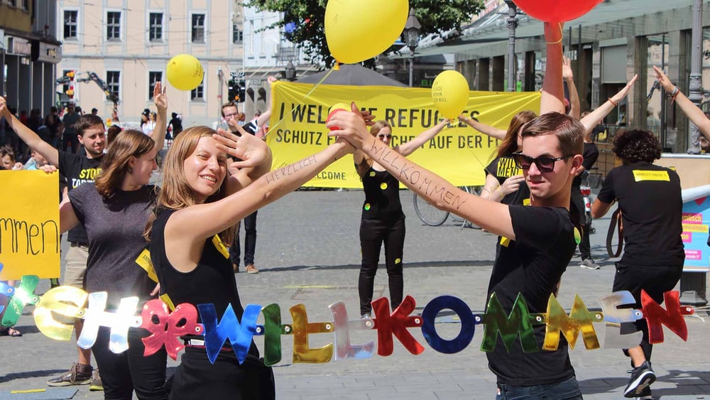 Samstagsaktion DACH-Youth-Conference © Harry Pavlidis