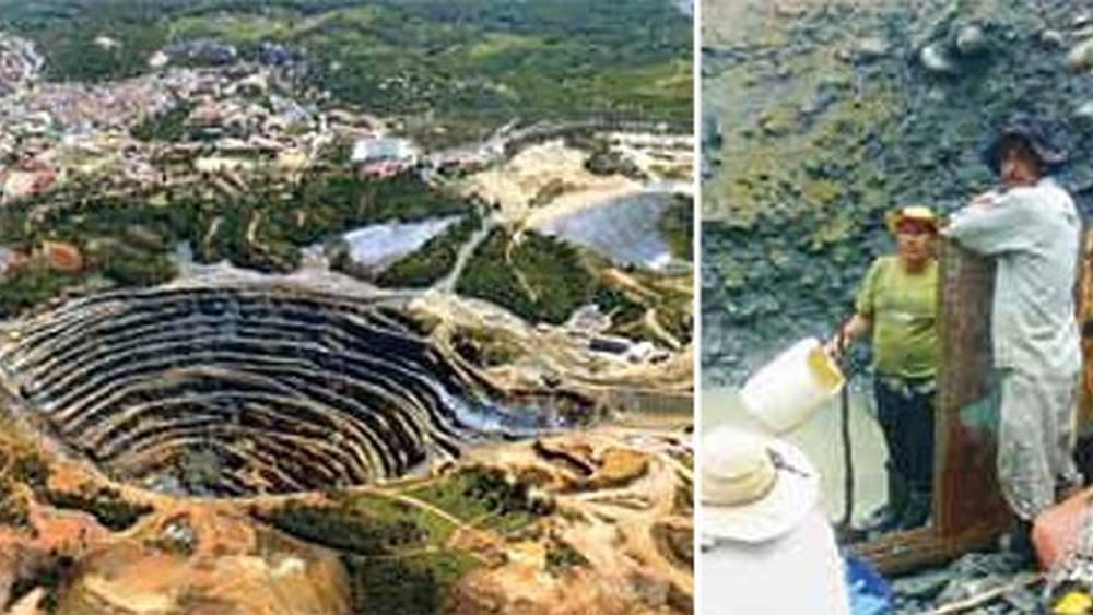 De nombreuses mines d’or ont vu le jour dans le département de Cauca. Beaucoup d’entre elles sont illégales. © David Dazan