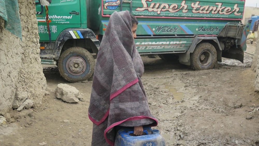 Plus d’un million de déplacé·e·s survivent dans des conditions misérables en Afghanistan. © Amnesty International