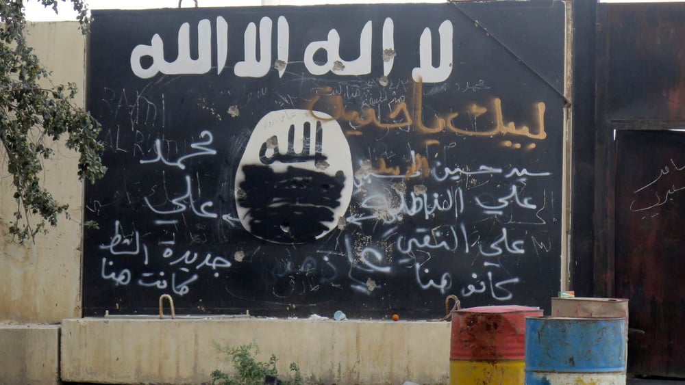 Actes de vandalisme de l’EI après la prise de la ville de Tikrit en Iraq. De multiples facteurs, dont l’exclusion sociale, expliquent l’adhésion à une organisation qui s’enorgueillit de décapiter des hommes et des femmes. © Amnesty International