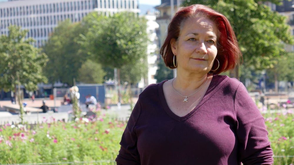 Emily Baud, coordinatrice des groupes de Genève d’Amnesty International. © Amnesty International/Camille Grandjean-Jornod