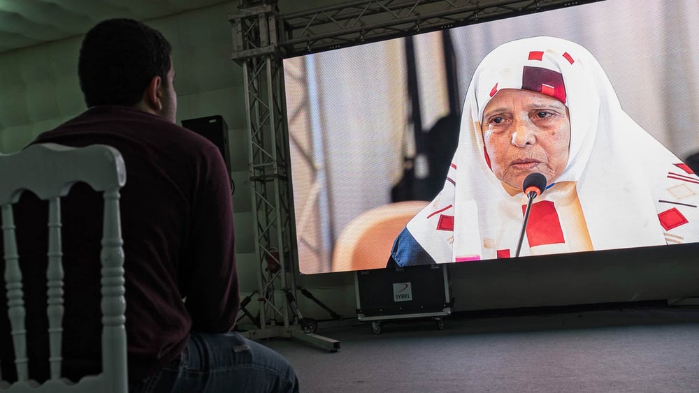 L’Instance Vérité et Dignité a mené des auditions publiques, permettant au public d’entendre le témoignage de victimes de la dictature. © Thierry Brésillon