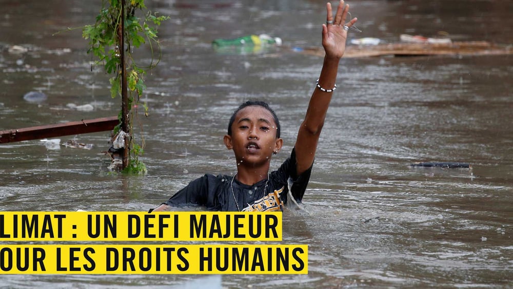 Le réchauffement climatique est à l’origine d’une recrudescence d’événements climatiques extrêmes et destructeurs. © REUTERS/Erik De Castro