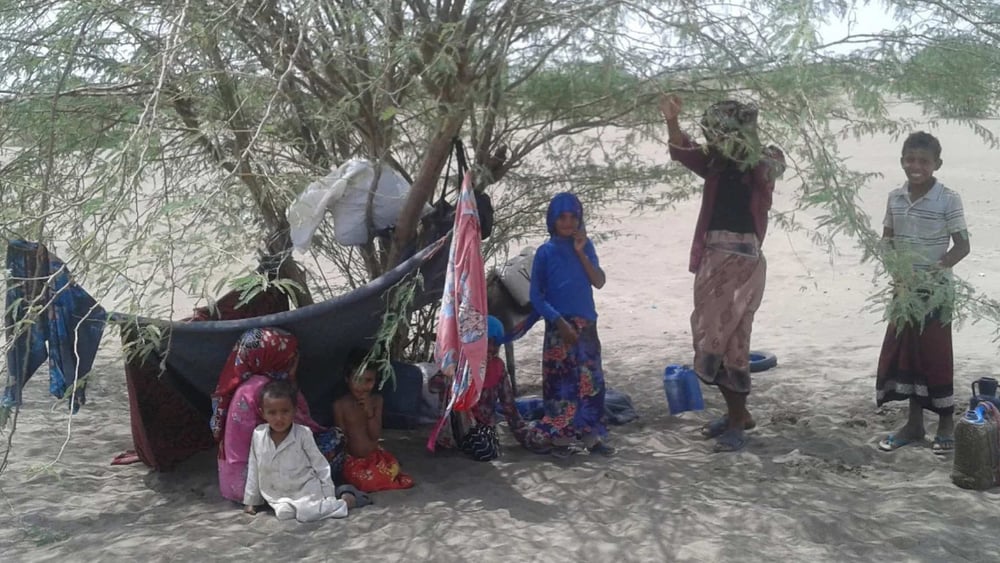 Les personnes déplacées depuis un an ont généralement épuisé toutes leurs économies. Certaines n’ont parfois aucun toit et sont exposées aux intempéries. © UNHCR Rawabi Al Nahdah