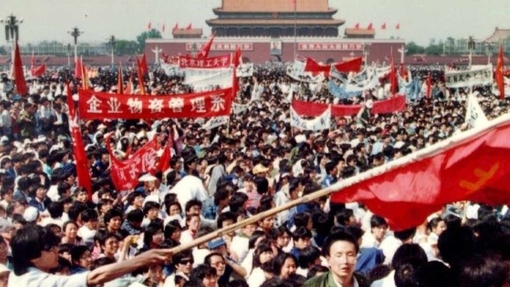 2019 marquait les 30 ans du massacre de Tiananmen. © Hong Kong Alliance