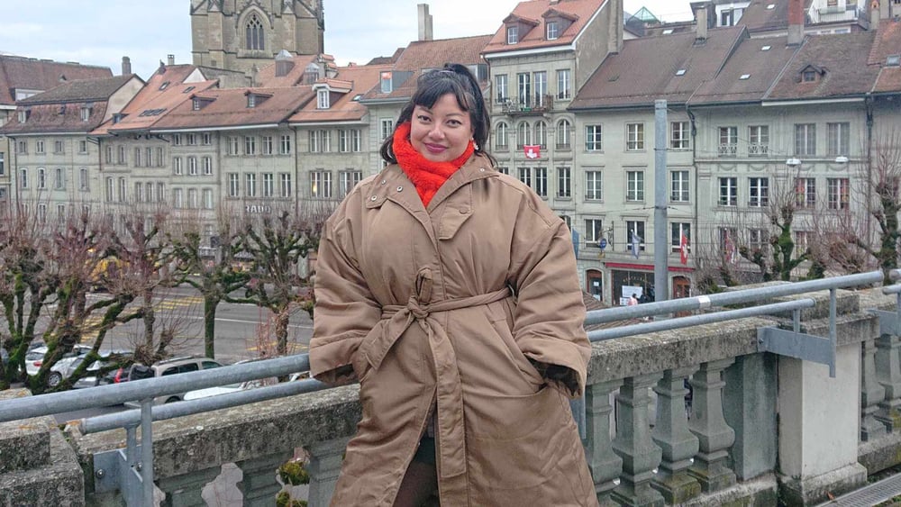 «J’ai toujours ressenti le besoin de combattre les injustices», confesse la Fribourgeoise de 31 ans.© DR