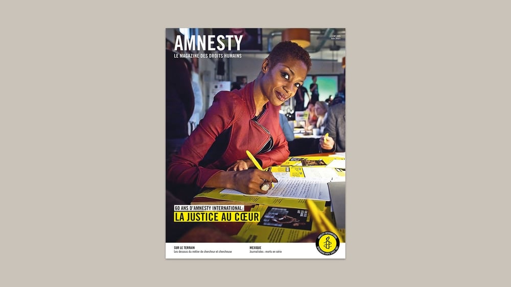 Action en faveur d‘un cas individuel. © Amnesty International Pays-Bas