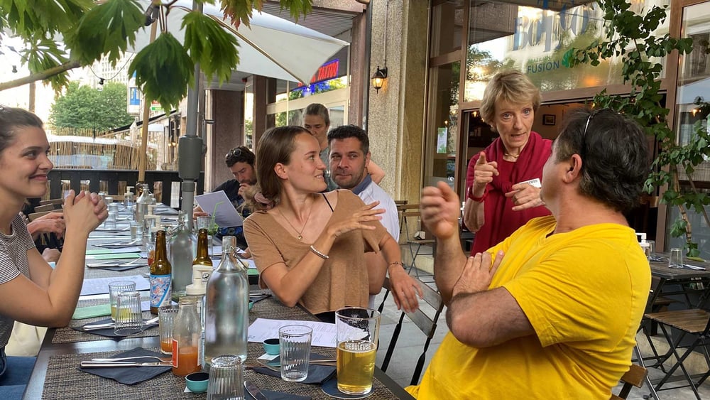 Une soirée soutien pour le lancement du restaurant © Vroom Genève