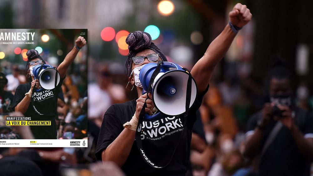 En 2020, la vague de manifestations autour du mouvement Black Lives Matter a permis de lancer le débat indispensable sur le racisme et les violences policières aux États-Unis, mais aussi dans le monde entier. © Olivier Douliery/AFP via Getty Images