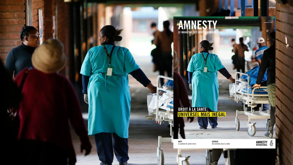 Conséquence de la faillite des systèmes de santé, des maladies que l’on croyait éradiquées font parfois leur retour. L’hôpital de Pretoria, en Afrique du Sud, a ainsi dû admettre des personnes gravement déshydratées en raison d’une flambée de choléra. © Felix Dlangamandla/Gallo Images via Getty Images