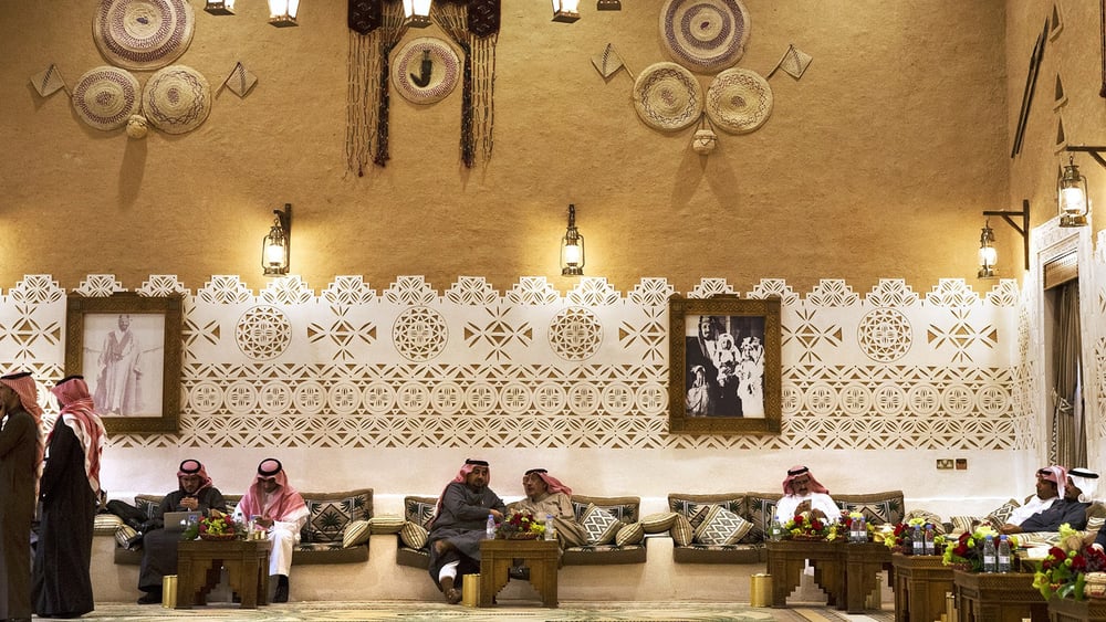 Le faste saoudien et les opportunités pour les affaires qu’offre le pays lui offrent une certaine protection contre les critiques occidentales, et suisses en particulier. © Jacquelyn Martin/AP/Keystone