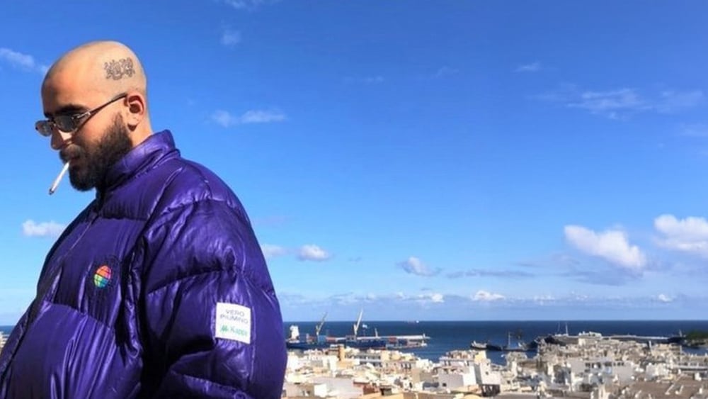 Le rappeur tunisien Wingz collabore avec le collectif genevois Bisque. © Collectif Bisque