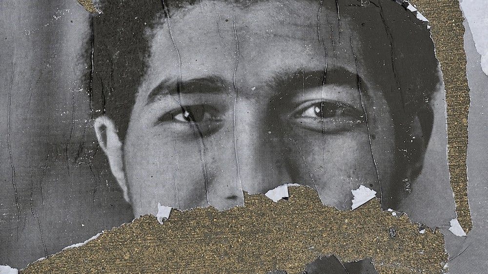 Le portrait d’un réfugié demandant l’asile en Suisse a été vandalisé lors d’une exposition dans le cadre d’une semai ne contre le racisme à Genève en 2016. L’exposition a dû être retirée à la suite des dégradations. © Mark Henley