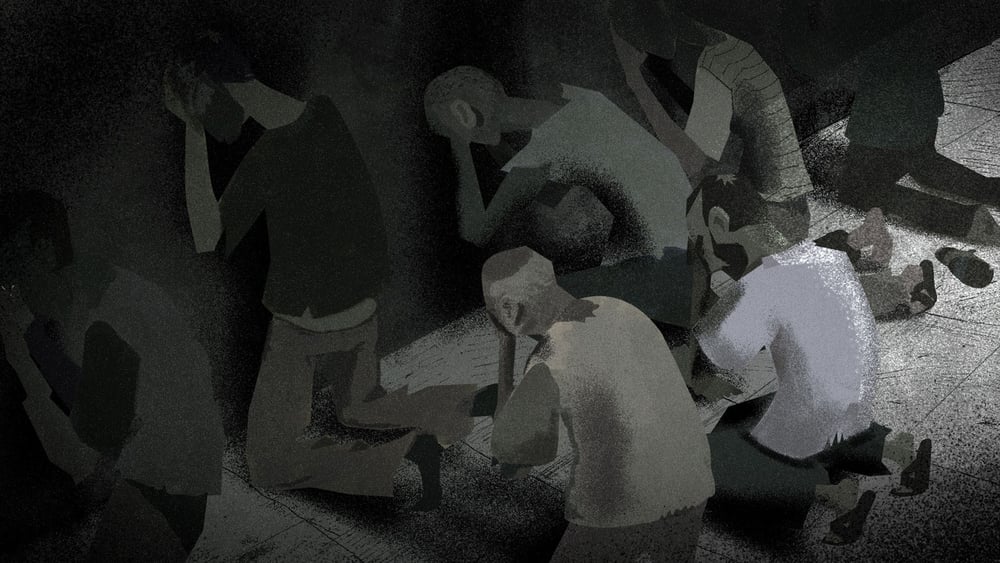 Rapport sur les exécutions à la prison de Saidnaya en Syrie. © Cesare Davolio