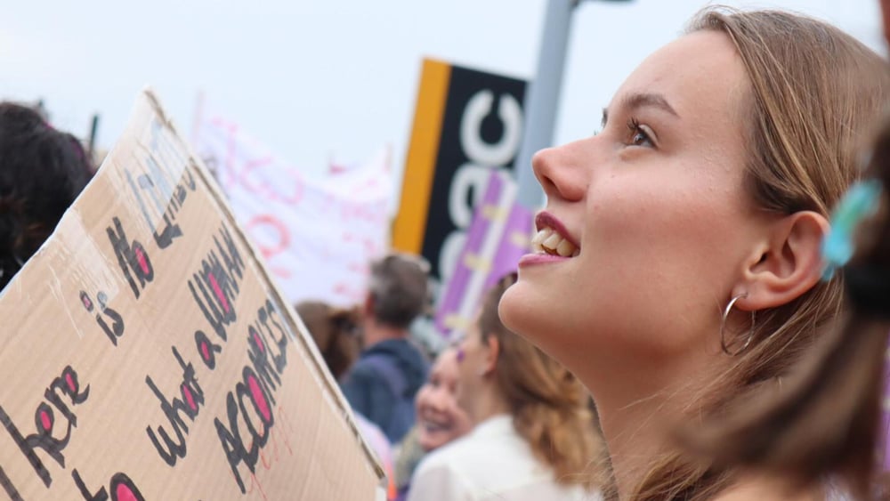 Grève des femmes, Lausanne, 14 juin 2019. ©Amnesty International