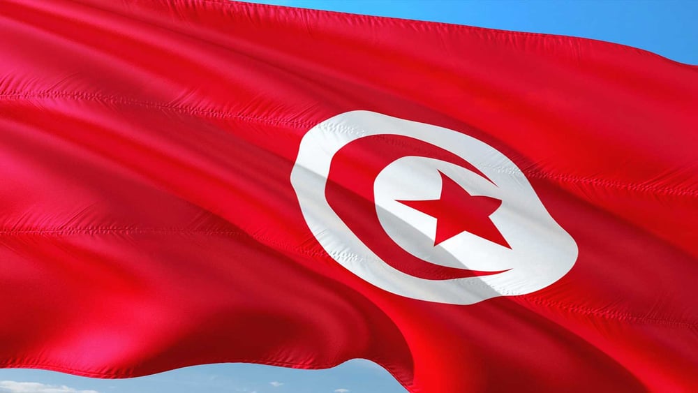 Drapeau de la Tunisie (Image symbolique)
