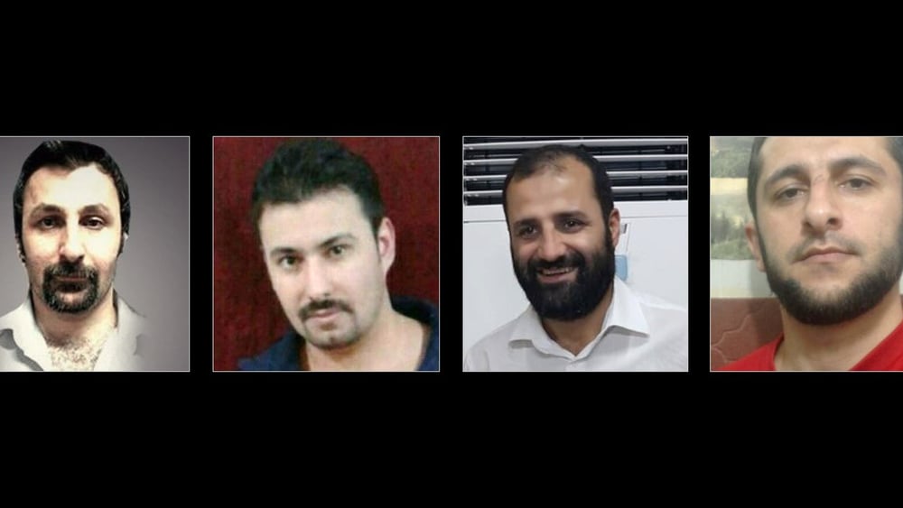 d.g.à.d.: Anwar Khezri, Farhad Salimi, Kamran Sheikheh, Khosrow Basharat © KurdistanHRN