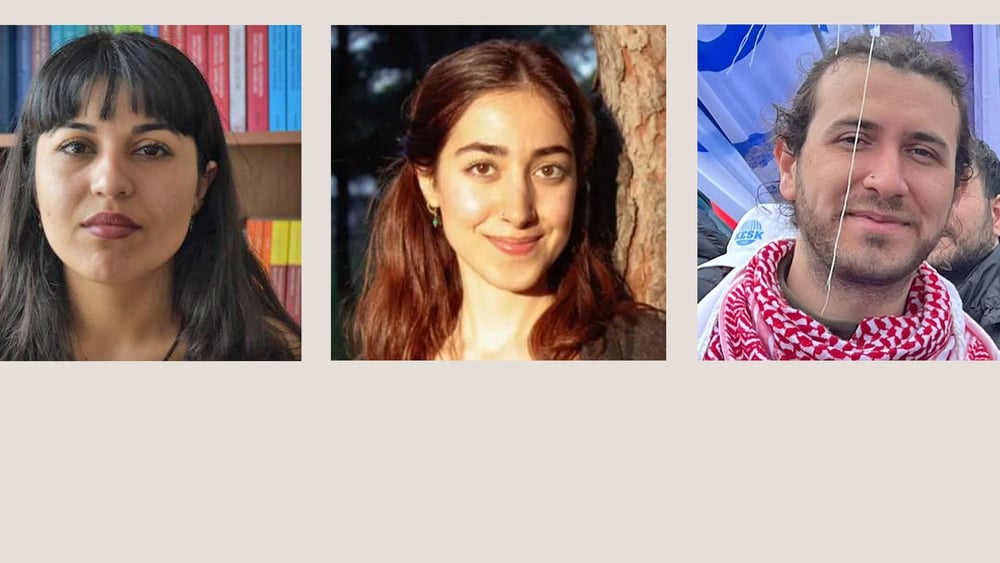 Hivda Selen (ga), Sinem Celebi (mi), Dogan Nur (dr) © Droits réservés