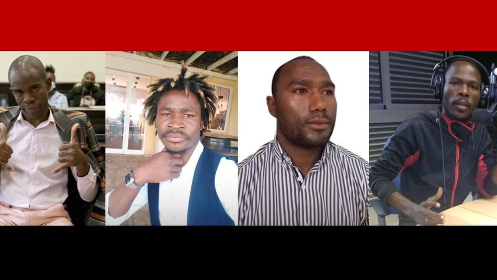 d.g.à.d.: Gilson Morreira, Hermenegildo Jose Gomes, Adolfo Campos, Abraão Pedro dos Santos © Droits réservés