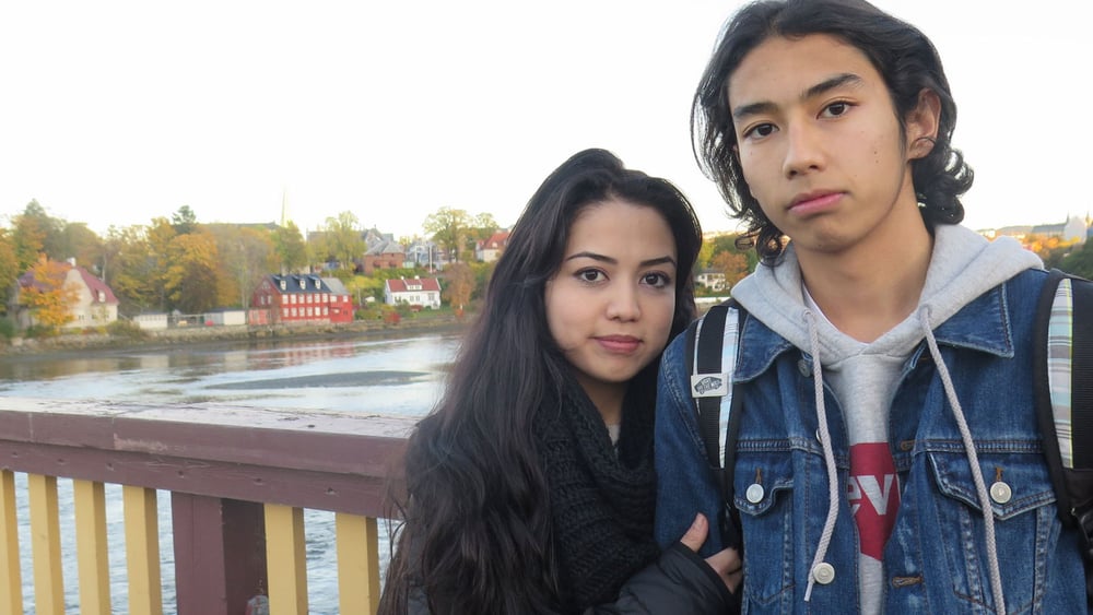 La famille de Taibeh a fui l'Afghanistan ravagé par la guerre pour chercher refuge en Iran. Victimes de discriminations, ils ont fini par se réfugier en Norvège et risquent maintenant d'être renvoyés en Afghanistan © Amnesty International.