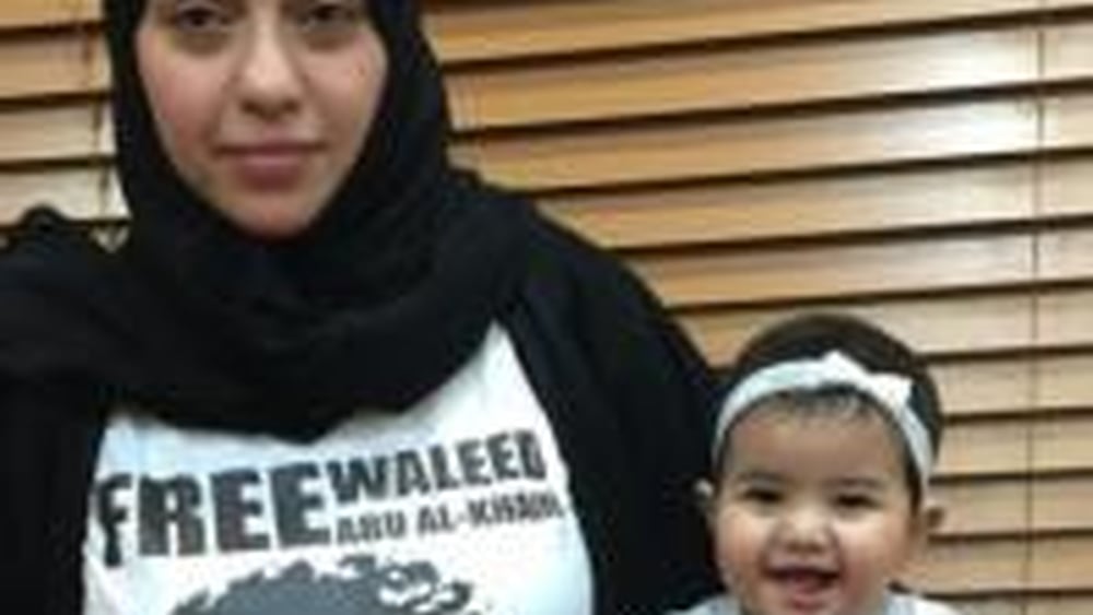 Samar Badawi avec sa fille Joud © Privat