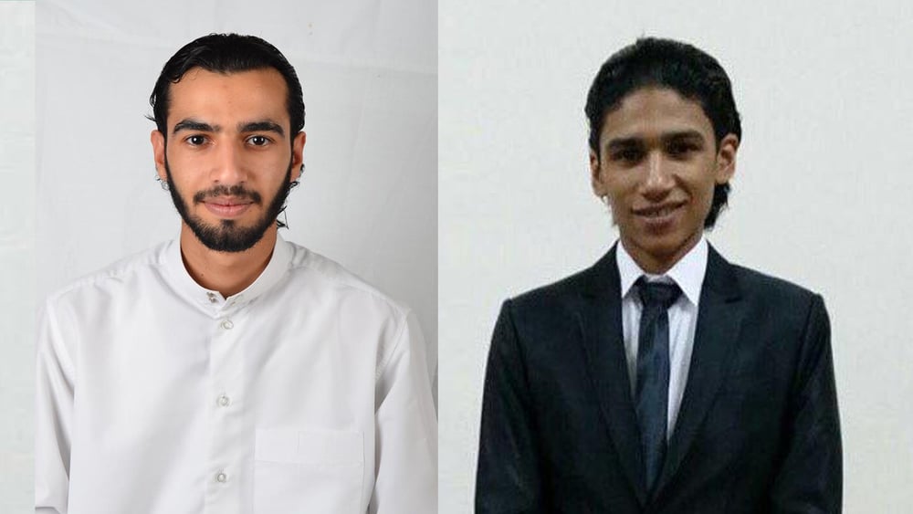Ali Mohamed Hakeem al-Arab (à gauche), Ahmed Issa Ahmed al-Malali (à droite) © Droits réservés