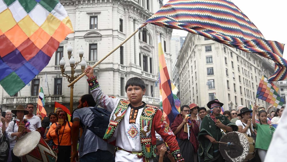 L'ancien président a toujours de nombreux partisans qui descendent dans la rue pour le soutenir.© flickr / Santiago Sito