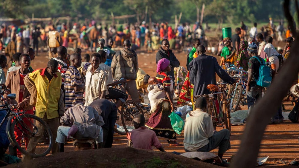 En 2015, une crise a éclaté au Burundi suite à la décision du président de briguer un troisième mandat. Depuis, plus de 400 000 personnes ont fui le pays (comme ici, en Tanzanie), auxquelles s'ajoutent plus de 200 000 personnes déplacées à l'intérieur du pays. © UNHCR/Georgina Goodwin