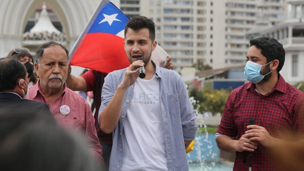 Le 8 novembre 2019, Gustavo Gatica avait participé à une manifestation contre la montée des inégalités au Chili. La police avait violemment réprimé cette manifestation, ainsi que de nombreuses autres, en tirant de manière inconsidérée sur la foule à l'aide de fusils à pompe antiémeute chargés de chevrotine. © Droits réservés