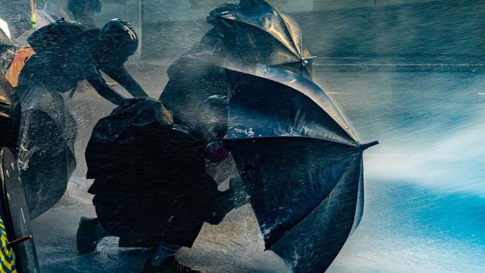 Depuis l'été 2019, des manifestations de masse pour plus de démocratie et contre l'influence croissante de la Chine dans la région administrative spéciale chinoise de Hong Kong ont été organisées et sont réprimées par les autorités. © Isaac Yeung / shutterstock.com