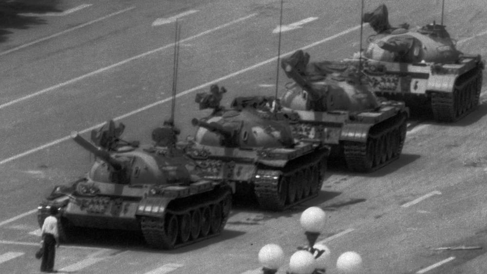 4 juin 1989, place Tiananmen, Pékin © Jeff Widener/AP/REX/Shutterstock