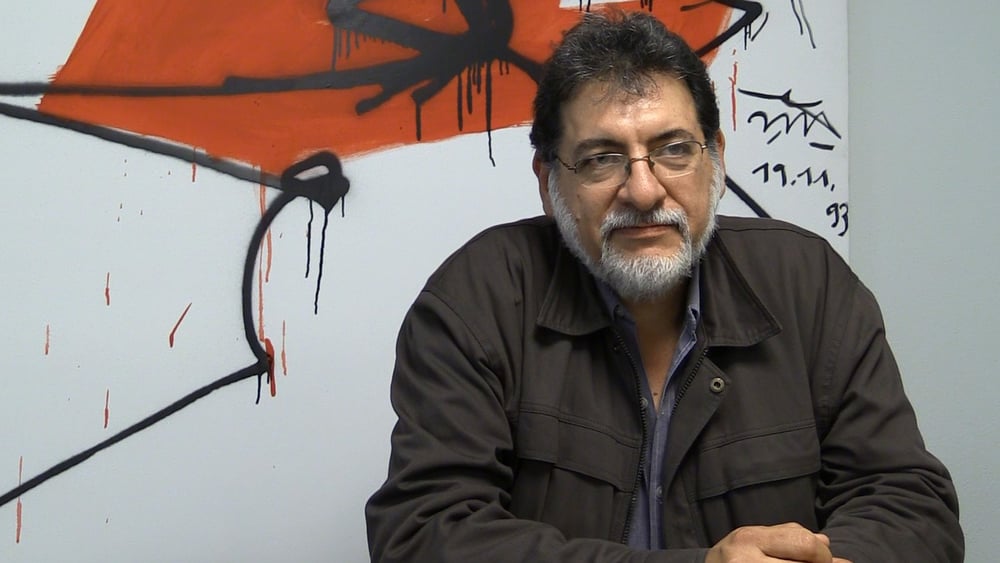 Luis Guillermo Guerrero dans les locaux d'Amnesty Suisse. © Amnesty International