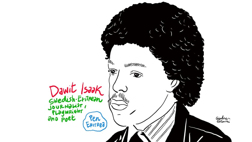 Dawit Isaak © PEN Eritrea, Gianluca Costantini
