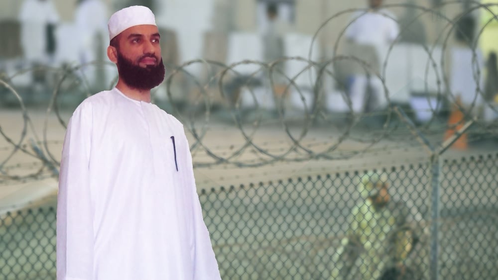 Ammar al Baluchi (1) / Guantánamo Bay (2) - (photomontage) © IKRK (1) / US DoD (2)