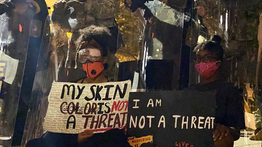 Manifestation à Washington, D.C. © Amnesty International (Photo: Alli Jarrar)