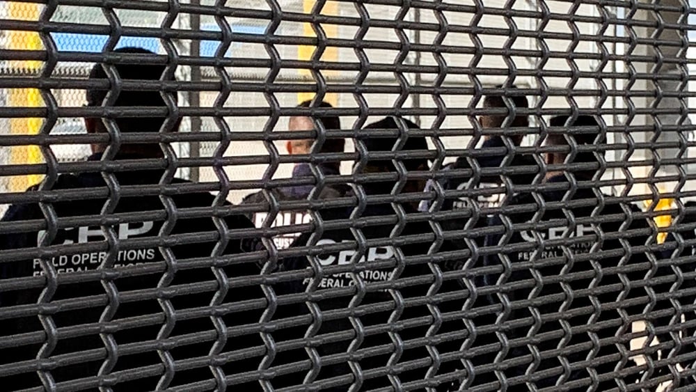 Demandeurs d'asile à Tijuana, ville mexicaine à la frontière des Etats-Unis. © AI