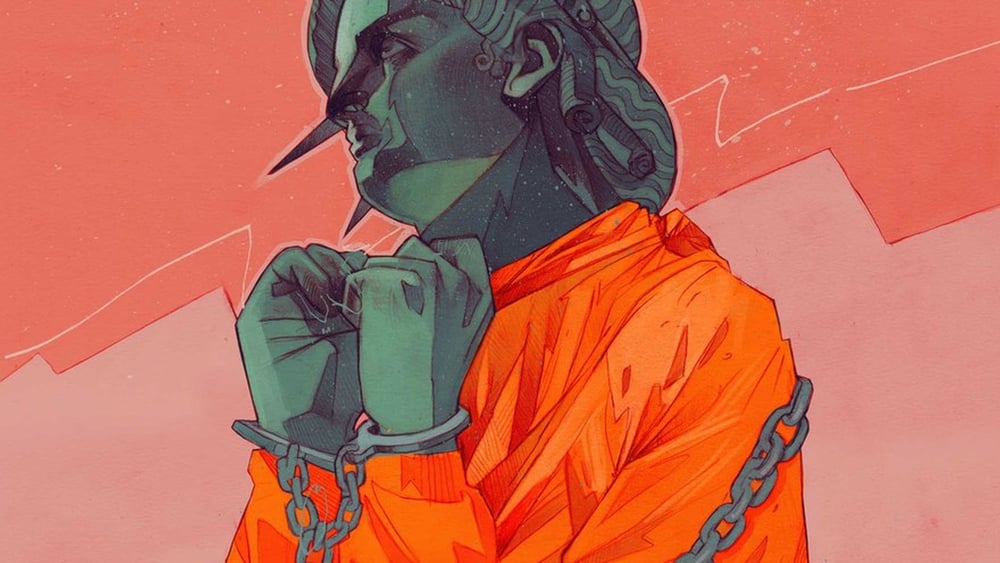 Quinze ans après les premières arrivées de détenus à Guantánamo, 55 personnes y sont toujours incarcérées, dont 45 sans inculpation ni procès. © AI USA