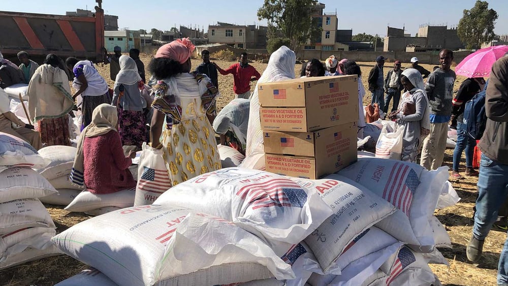 Aide humanitaire de l'USAID au Tigré, 9 juillet 2021 © USAID