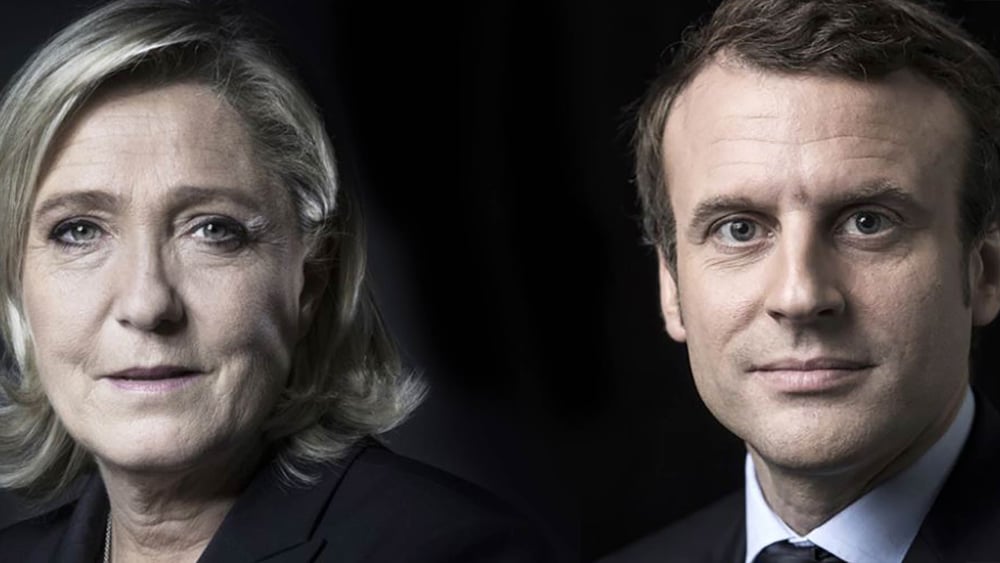 Emmanuel Macron © AFP/JOEL SAGET - Marine Le Pen © Eric FEFERBERG / AFP